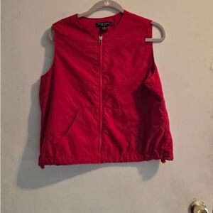 RAFAEL Sport Red Zip-Up Top